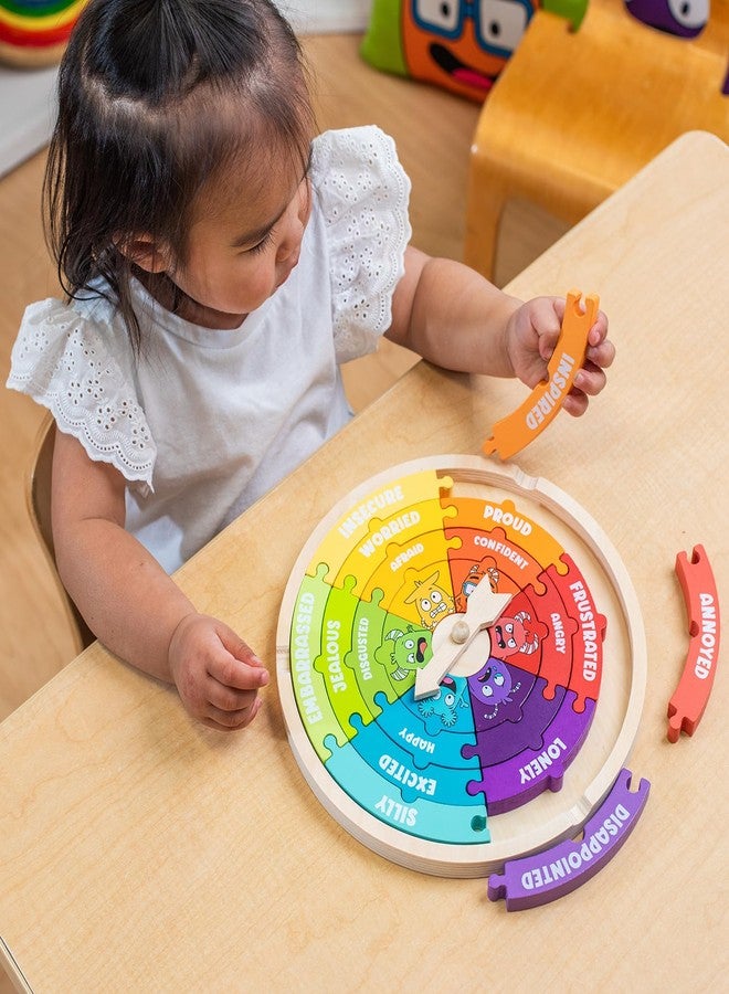 Open The Joy - My Emotions Wheel: Emotional Intelligence, Mindfulness, and Learning Toy for Kids Ages 3 and Up - Image 5